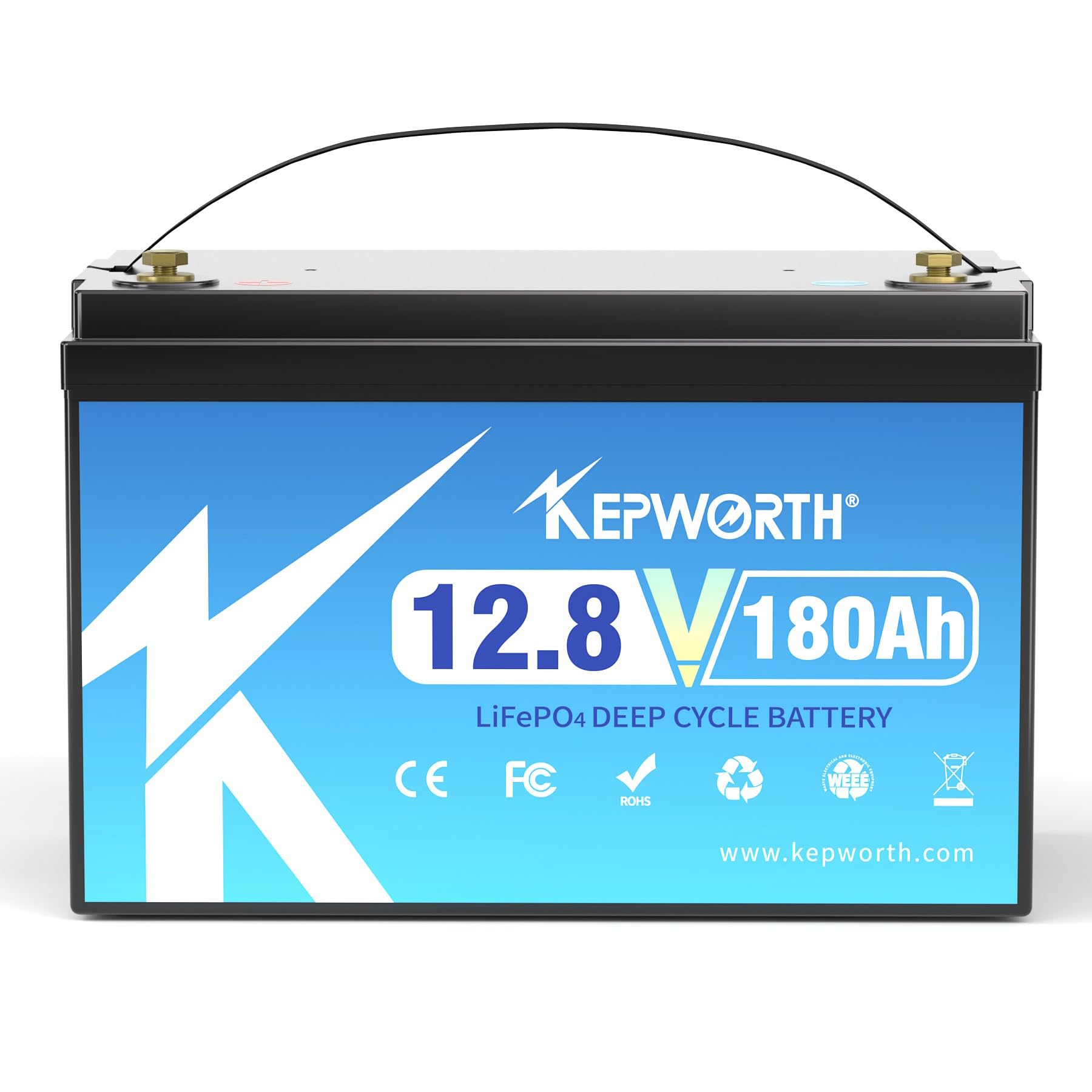 Amazon.com: KEPWORTH 12.8V 180Ah LiFePO4 Battery BCI Group 31